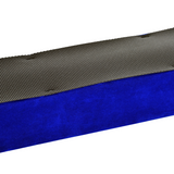 HOMCOM 2.1m Folding Balance Beam with Suede Cover & High-Density Foam – Home Gymnastics Training Beam, Blue