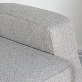 HOMCOM Electric Fabric Recliner Armchair with USB Port & Retractable Footrest – Grey