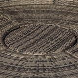 Outsunny Rattan Day Bed Set dimensions diagram