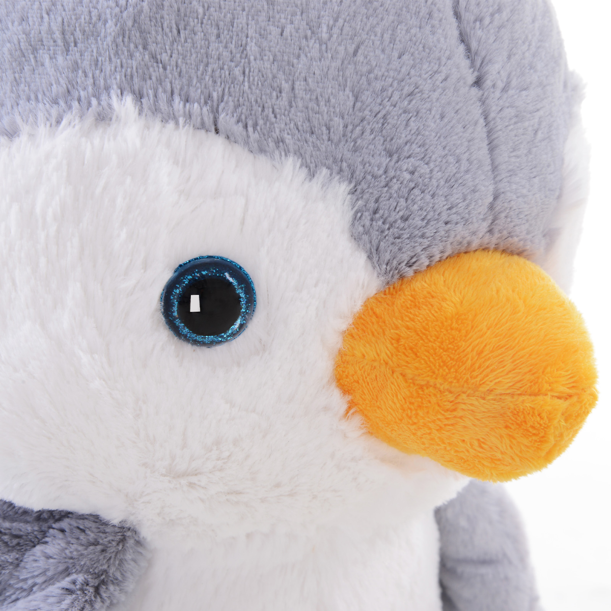 HOMCOM Baby Rocking Penguin with Plush Seat & 32-Song Musical Button – Wooden Ride-On Toy for 18 Months+