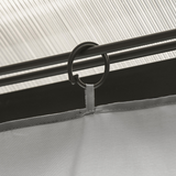 Outsunny 3 x 3m Gazebo Replacement Sidewall Set with Hooks & C-Rings – 4 Panels, Light Grey