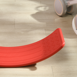 ZONEKIZ Kids Wobble Balance Board Stepping Stone – Montessori Toy for 3–6 Years, Red