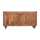 Artisan Furniture Montara Solid Mango Wood Sideboard, 3 Drawers & 2 Doors – Dining & Living Room Storage, Brown
