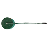 Outsunny Steel Lawn Grass Roller, 50L Water or Sand Fillable – Garden Roller with Rubber Handle, Green