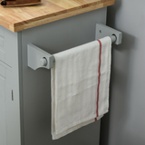 HOMCOM Rolling Kitchen Island Cart with Rubberwood Top, Spice Rack & Towel Rack – Mobile Kitchen Trolley