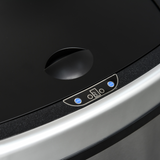 HOMCOM 48L Touchless Automatic Sensor Bin with Mirror Stainless Steel Finish – Hygienic Kitchen Waste Bin