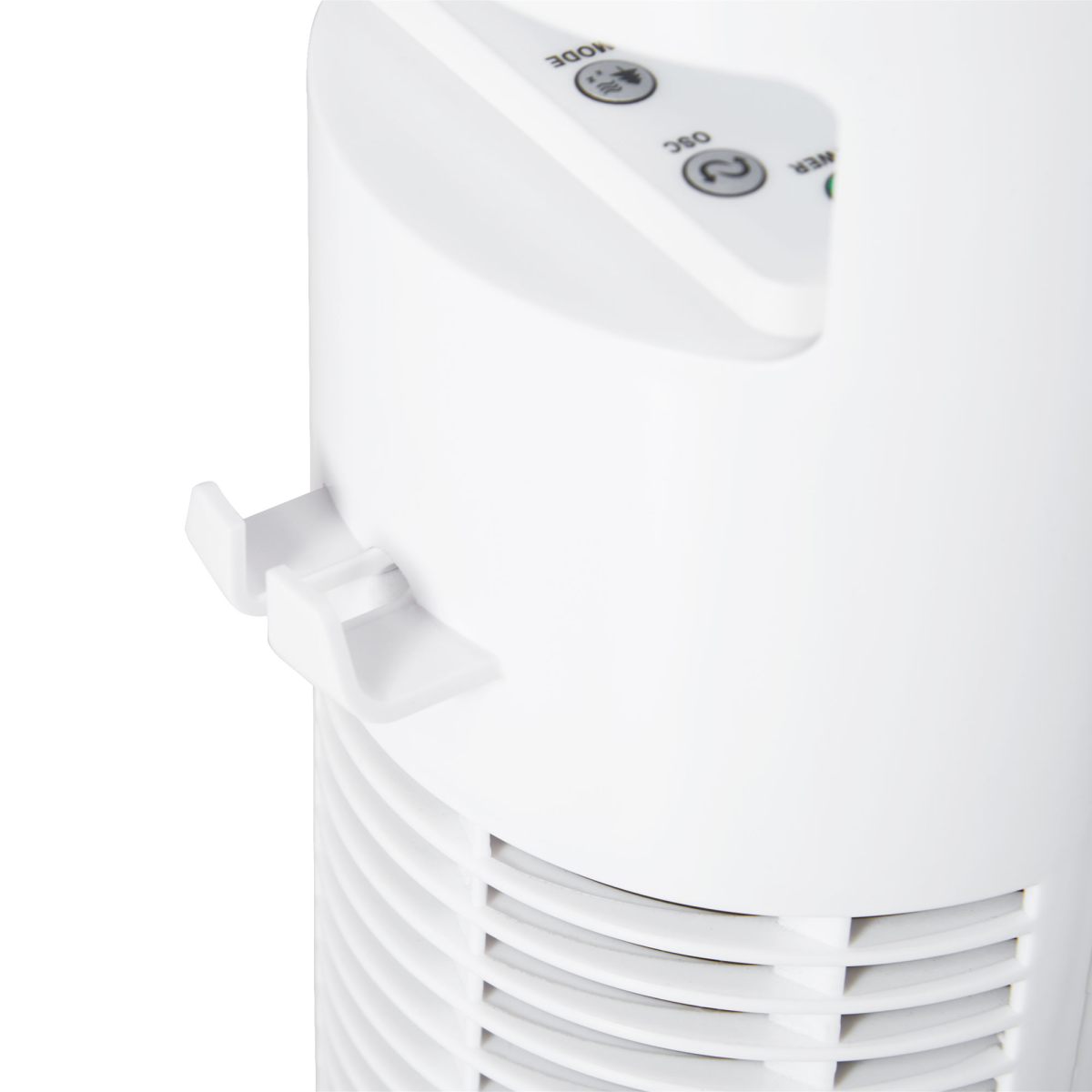 HOMCOM Oscillating Tower Fan with Remote, 3 Speeds, 3 Modes & 10H Timer – Bedroom & Office Cooling, White