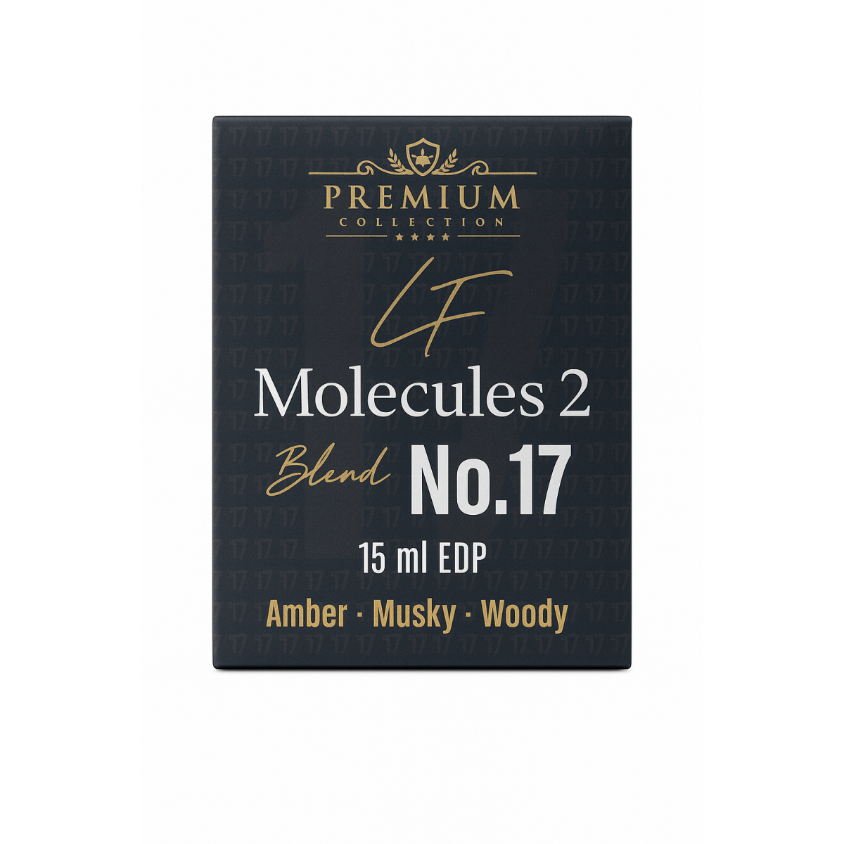 Livfragrance Blend No.17 Molecules 2 Eau de Parfum Oil-Based Clean Ambroxan & Musk Travel Fragrance 15ml – Musky, Amber & Oriental Fragrance, Unisex