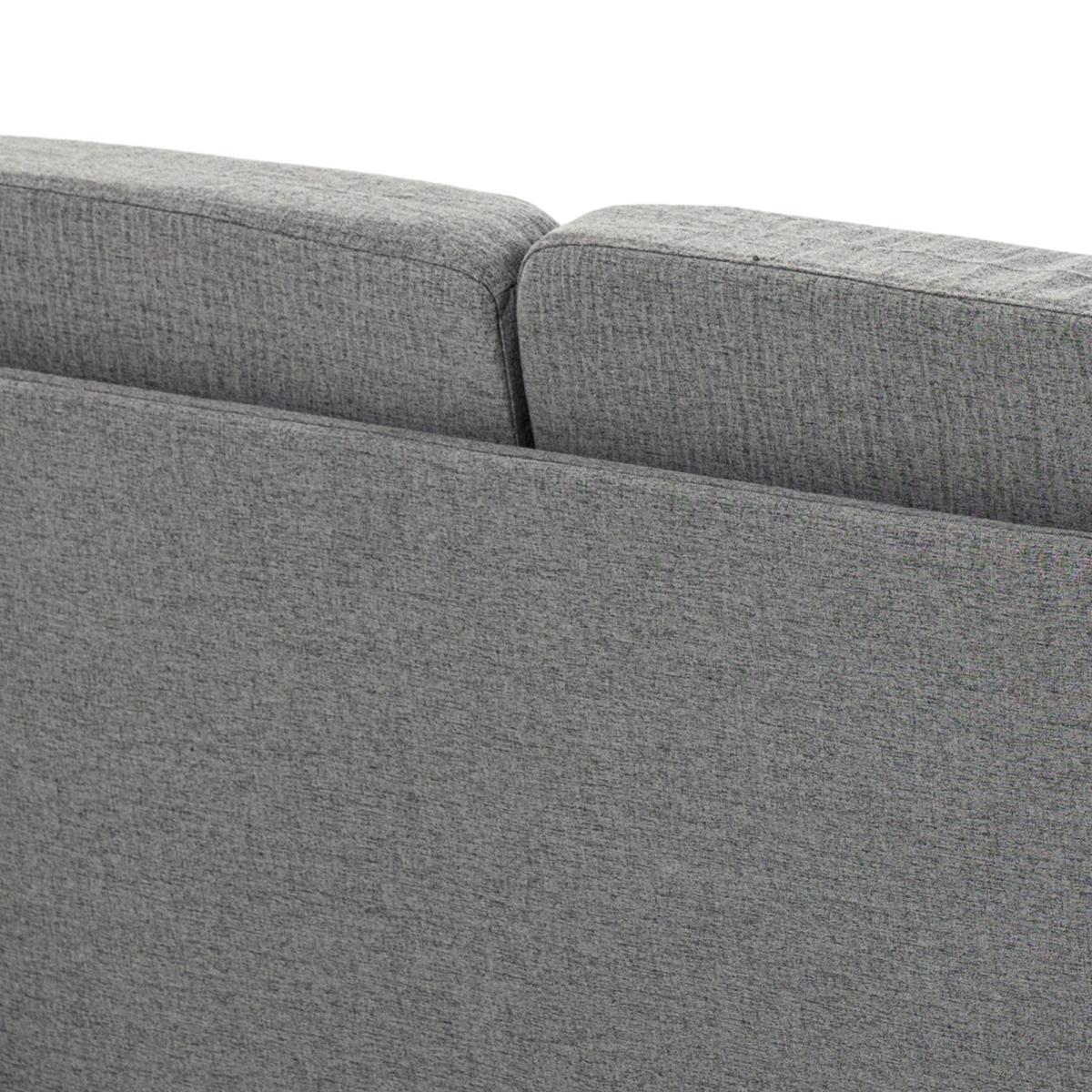 HOMCOM Linen 2 Seater Loveseat Sofa with Padded Armrests – Compact Sofa for Flats & Small Rooms, Grey