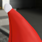 HOMCOM 4ft Inflatable Christmas Santa Claus with Outstretched Hands, LED Lit – Indoor Outdoor Decoration