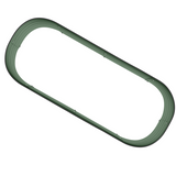 Outsunny Galvanised Steel Raised Garden Bed with Safety Edging – Changes Between Round, Oval and Oblong, Green