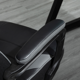 Vinsetto Reclining Racing Gaming Chair with Footrest & 170° Recline – Ergonomic Office Chair, Grey