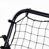 HOMCOM Football Rebounder Net with Adjustable Angle & Steel Frame – Training Aid for Kids & Adults