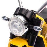 HOMCOM 6V Kids Electric Motorcycle Ride-On with Headlights & Horn – Battery Toy for 18-36 Months, Yellow