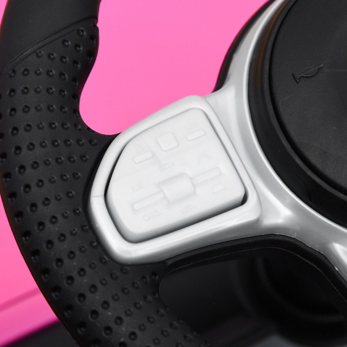 HOMCOM Mercedes-Benz G350 Kids Sliding Ride-On Car with Under-Seat Storage – 3-in-1 Toddler Push Car, Pink