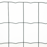 PAWHUT PVC Coated Chicken Wire Mesh Fence, 61cm x 10m – Foldable Rust-Resistant Garden and Poultry Fencing, Green