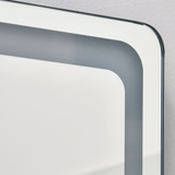 Full Length LED Floor Mirror 160 x 40cm with Remote, Dimmable 3 Colour Light – Freestanding or Wall Mounted