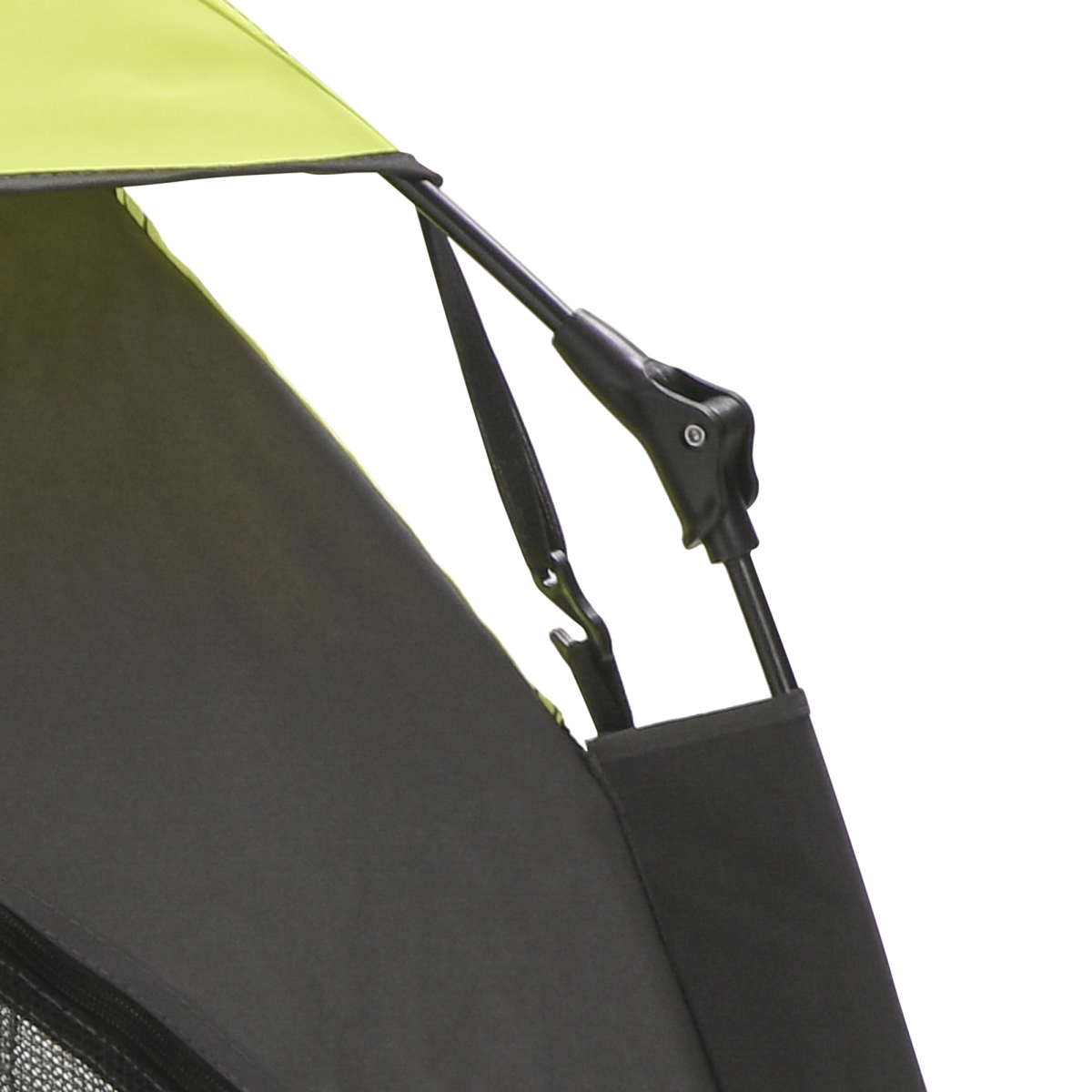 PawHut Foldable Dog and Cat Tent with Waterproof Oxford Cloth & Carry Bag – Indoor and Outdoor Shelter, Green