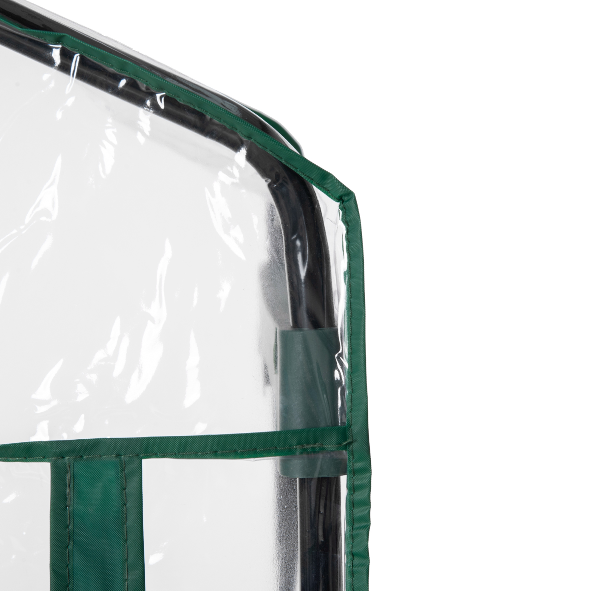 Outsunny 4 Tier Mini Portable Greenhouse with Steel Frame & Clear PVC Cover – Balcony Plant Shelter