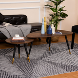 Nesting Coffee Tables dimensions diagram