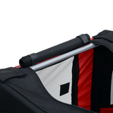 Pawhut Pet Bicycle Trailer with Hitch Coupler, Mesh Windows & Water-Resistant Cover – Dog Bike Carrier, Red