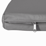 Outsunny 3-Piece Garden Furniture Cushion Pad Set, Dark Grey – 2 Single & 1 Double Seat