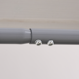 HOMCOM Doorway Pull Up Bar with Padded Handles, No-Screw Fit – Home Gym Chin Up, Push Up & Sit Up Bar