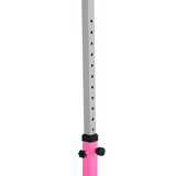 HOMCOM Adjustable Kids Gymnastics Horizontal Bar, 92-150cm – Steel Frame Home Gym Training Bar