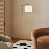 HOMCOM LED Floor Lamp with Dimmable Colours Temperature & Brightness, Black