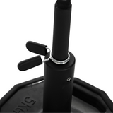 SPORTNOW Cable Pulley System with DIY Loading Weight Pin – Lat Pull Down Attachment for Home Gym, Black