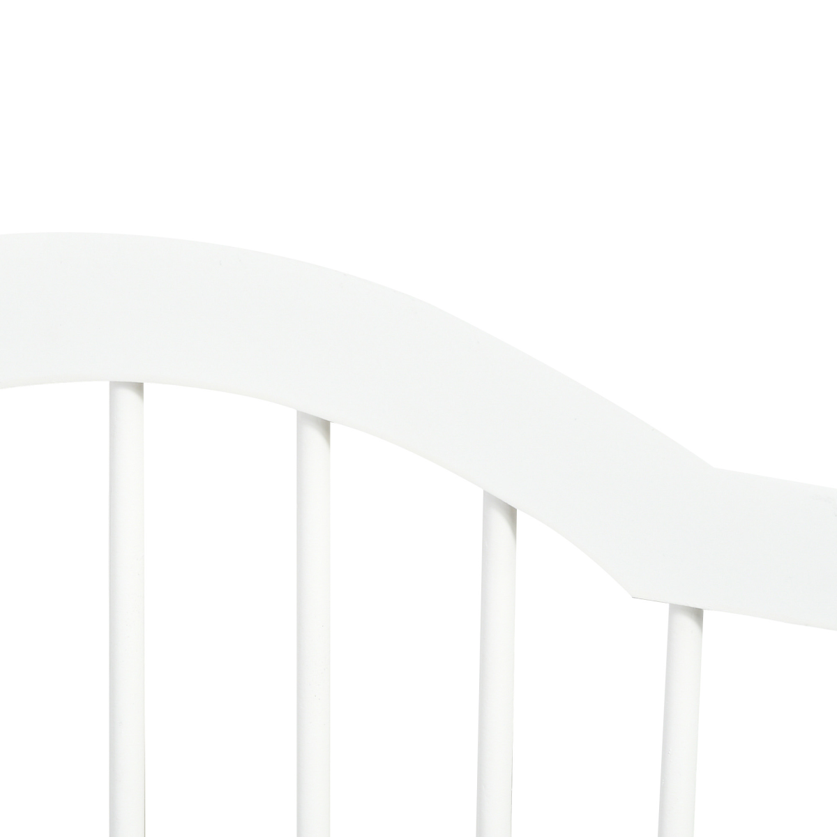 PawHut 3-Panel Freestanding Wooden Dog Gate with Support Feet – Foldable Safety Barrier for Small Dogs, White