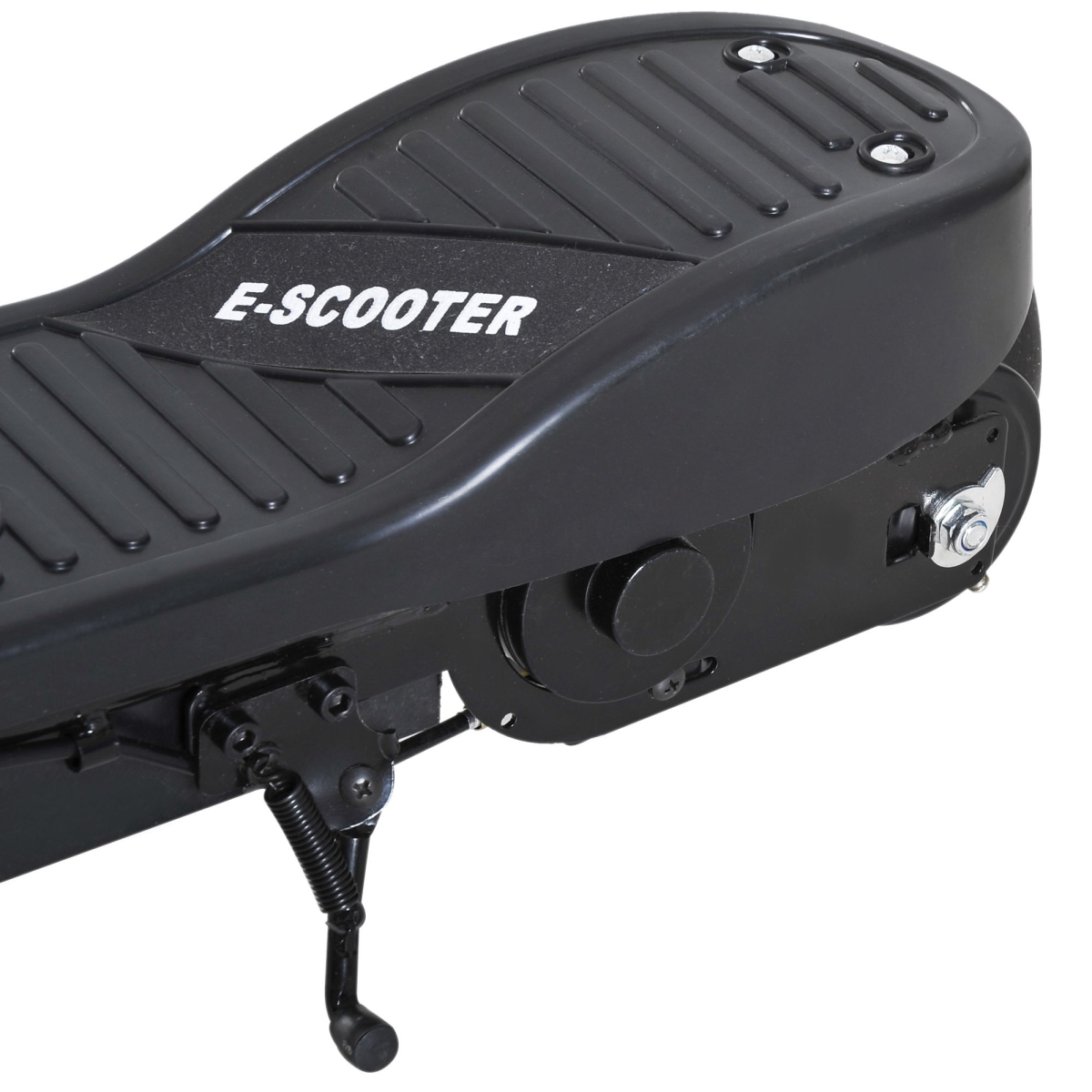 HOMCOM Folding Kids Electric Scooter with 12V Batteries, Front Brake & PU Wheels – E-Scooter for Ages 7–14