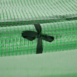 Outsunny Tunnel Greenhouse with Steel Frame, Plastic Cover & Zipped Roll-Up Doors – Garden Grow House