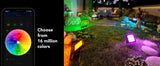 GOVEE RGBICWW Smart LED Flood Lights, 4-Pack – 16 Million Colours, App & Alexa Control