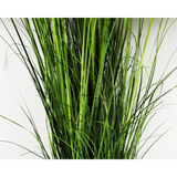 130cm Artificial Extra Large Grass Plant with Copper Metal Planter