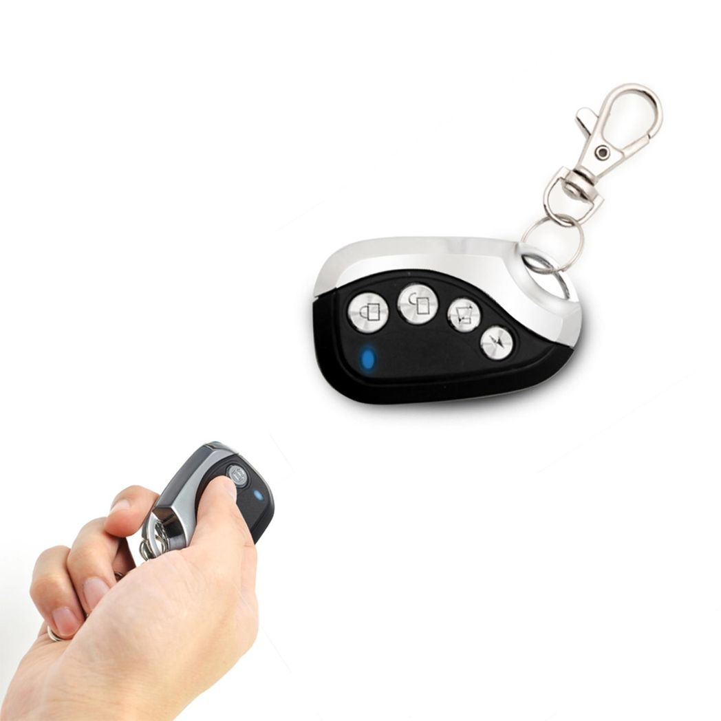 Aquarius Wireless Universal Remote Control Key Fob – Copies Up to 4 Codes for Electric Gate and Garage Door