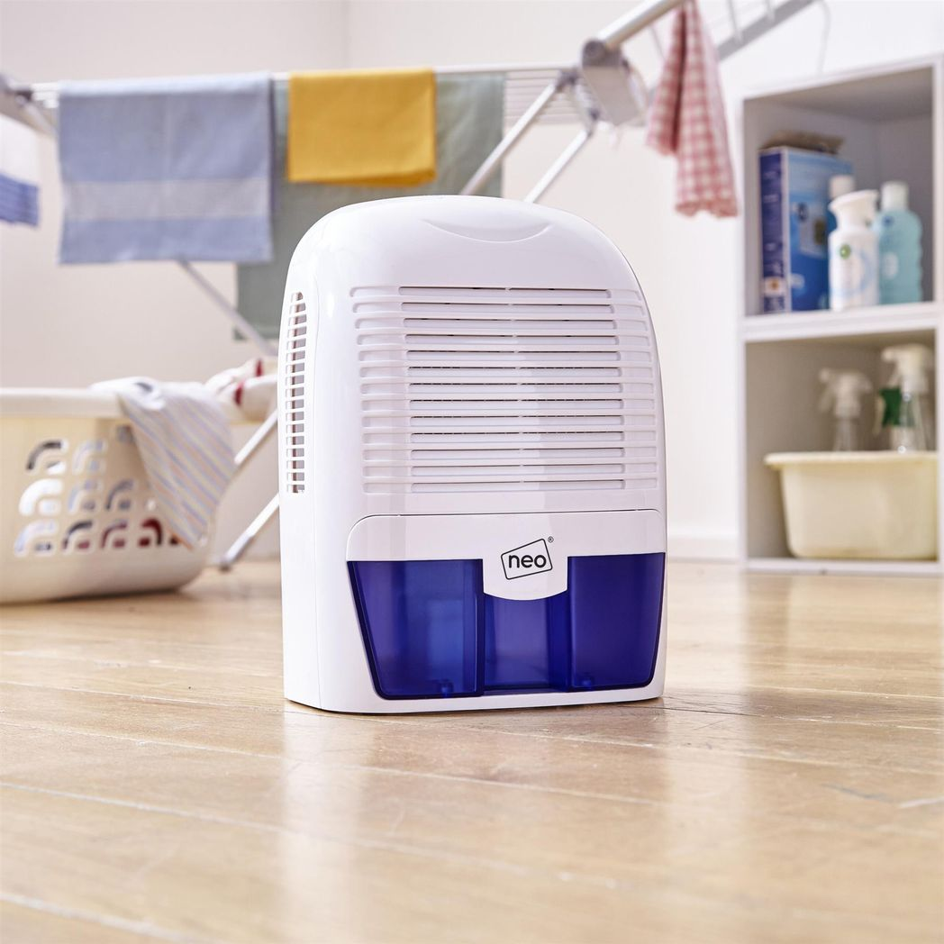 Neo Portable 1.5L Compact Dehumidifier – Quiet Moisture Removal for Bedrooms, Offices & Wardrobes