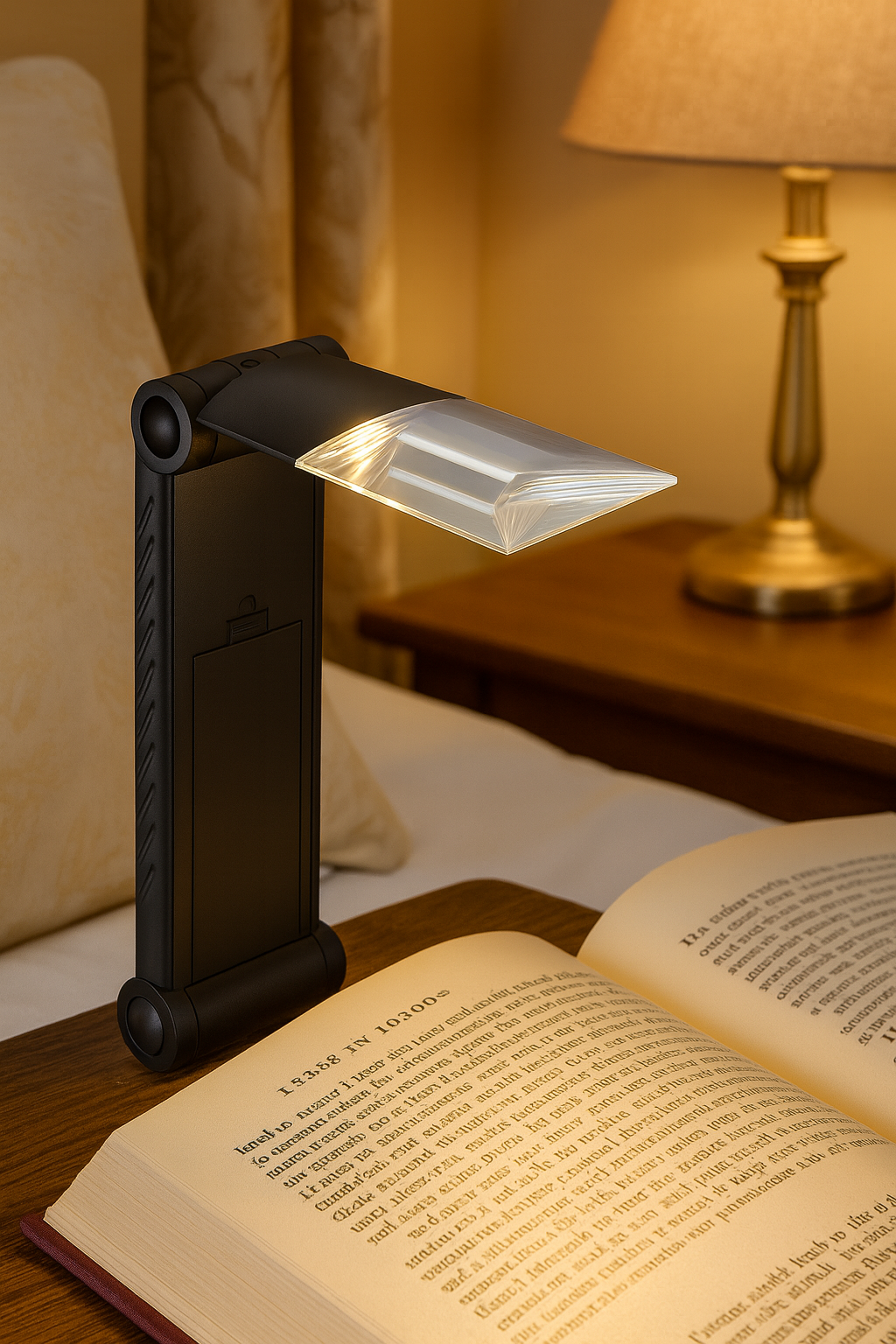 Avilo Clip-On Pocket Book Light – Compact Reading Light for Books