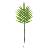 Leaf Pack of 6 Artificial Monstera Cheese Plant Leaves, 95cm – Wired Stems for Arrangements, Green