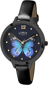 Limit Ladies Butterfly Watch – Black Strap