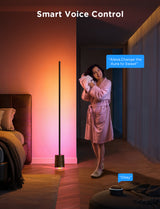 Govee Floor Lamp Pro with Speaker – Black