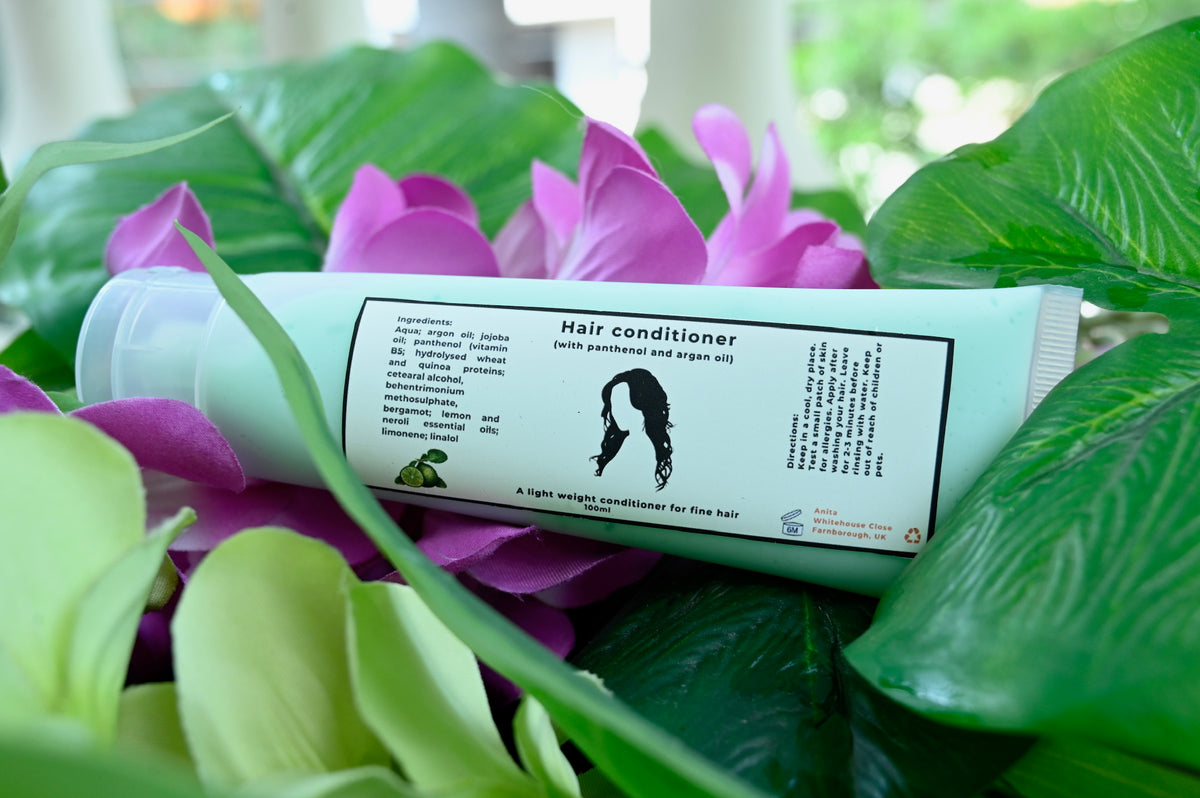 Gloímoí Argan Oil Hair Conditioner with Wheat, Rice and Quinoa Proteins – For Frizzy Hair