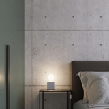 Sollux Lighting Ariz Concrete Ceiling Light with E27 Fitting – Industrial Design, Grey