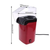 Domestic King 1200W Hot Air Popcorn Maker – Oil-Free Countertop Popcorn Machine, Model DK18049
