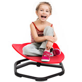 AIYAPLAY Kids Sit and Spin Sensory Chair with Multiple Spinning Modes and Non-Slip Base – Coordination & Balance, Red