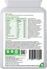 Prowise Healthcare Multivits and Iron+ Daily Multivitamin Tablets – Health Support, 180 Tabs