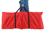 Christmas Tree Storage Bag with Zip, Carry Handles & Foldable Design – Dust Protection for Artificial Trees, Red