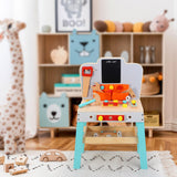 SOKA My First Wooden Workbench with DIY Tools – Chunky Pretend Play Toy for Little Builders