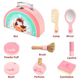 SOKA My Makeup Bag Wooden Pretend Play Beauty Set – Children's First Make-Up Kit
