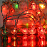 VINSANI 26ft Globe Fairy String Lights with 60 Warm LEDs – Indoor and Garden Party Decoration